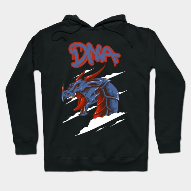 DNA #128 Hoodie by DNA Tees